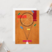 Kandinsky - Jolly, abstrakte Malerei, Karte (Vorderseite/Rückseite Beispiel)