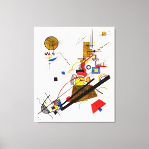 KANDINSKY - JOYOUS ASCENT - 1923 - Bauhaus - Leinwanddruck