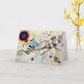 Kandinsky Karte (Gelbe Blume)