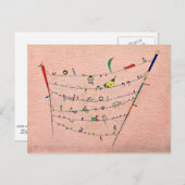 Kandinsky - Kleine Akzente Postkarte (Vorne/Hinten)