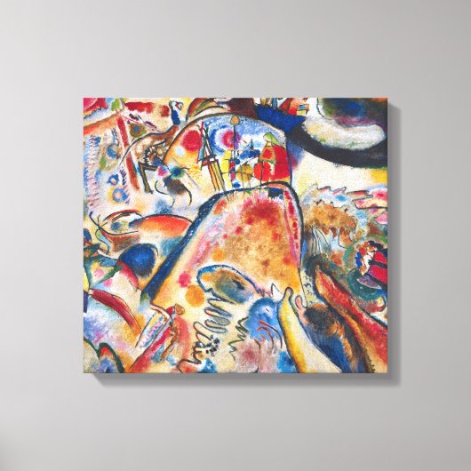 Kandinsky kleine Vergnügungen Leinwanddruck (Vorderseite)