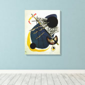 Kandinsky - Kleine Welten II Leinwanddruck (Insitu (Holzboden))