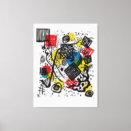 KANDINSKY - KLEINE WELTEN V - 1922 - Bauhaus - Leinwanddruck