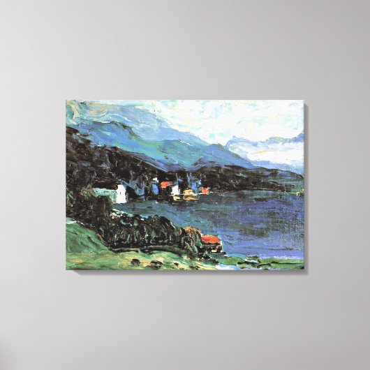 Kandinsky - Kochel, berühmtes Gemälde Leinwanddruck (Vorderseite)