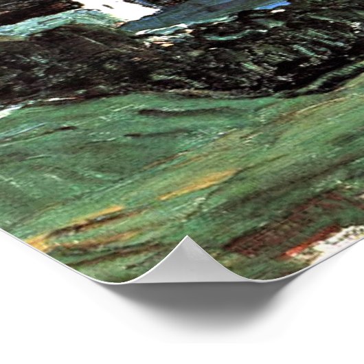 Kandinsky - Kochel, berühmtes Gemälde Poster (Ecke)