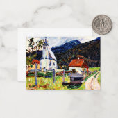 Kandinsky - Kochel - Dorfkirche Mitteilungskarte (Vorderseite/Rückseite Beispiel)