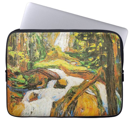 Kandinsky - Kochel: Wasserfall I, Laptopschutzhülle (Vorderseite)