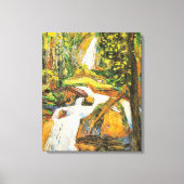Kandinsky - Kochel: Wasserfall I, Leinwanddruck (Vorderseite)