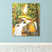 Kandinsky - Kochel: Wasserfall I, Leinwanddruck (Insitu (Holzboden))