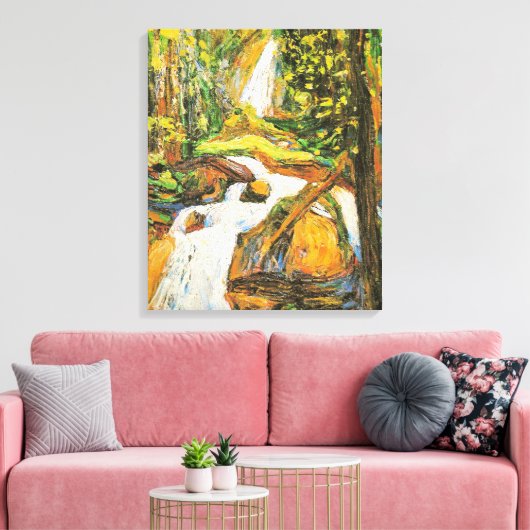 Kandinsky - Kochel: Wasserfall I, Leinwanddruck (Insitu (Wohnzimmer))