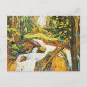 Kandinsky - Kochel: Wasserfall I, Postkarte (Vorderseite)