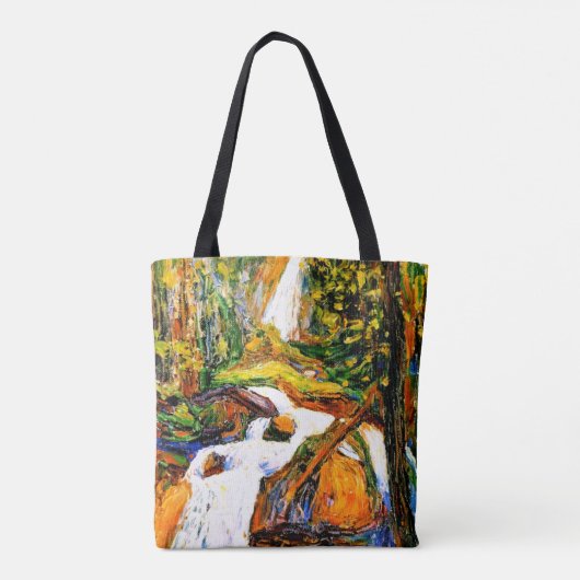 Kandinsky - Kochel - Wasserfall I Tasche (Rückseite)