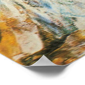 Kandinsky - Kochel: Waterfall I, Poster (Ecke)