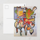 Kandinsky - Komplex Einfach, abstrakte Kunst, Postkarte (Vorne/Hinten)