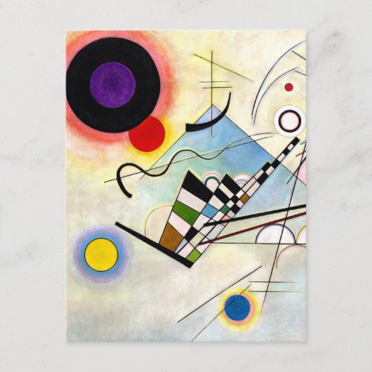 Kandinsky Komposition 8 Begleitkarte (Vorderseite)