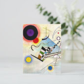 Kandinsky Komposition 8 Begleitkarte (Stehend Vorderseite)