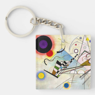 Kandinsky Komposition 8 Schlüsselanhänger