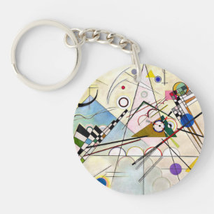 Kandinsky Komposition 8 Schlüsselanhänger