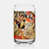 Kandinsky Komposition Abstrakte Malerei Dosenglas (Rückseite)