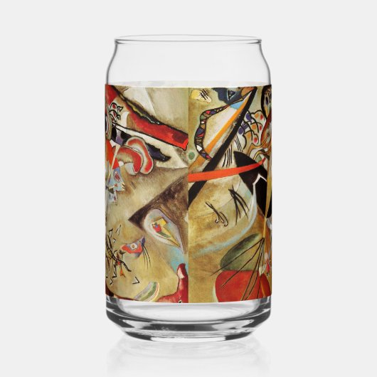 Kandinsky Komposition Abstrakte Malerei Dosenglas (Rechts)