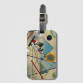 Kandinsky Komposition Abstrakte Malerei Gepäckanhänger (Vorderseite Vertikal)
