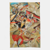 Kandinsky Komposition Abstrakte Malerei Geschirrtuch (Vertikal)