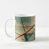Kandinsky Komposition Abstrakte Malerei Kaffeetasse (Links)