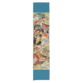 Kandinsky Komposition Abstrakte Malerei Kurzer Tischläufer (Vorderseite)