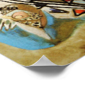 Kandinsky Komposition Abstrakte Malerei Poster (Ecke)