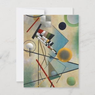 Kandinsky Komposition Abstrakte Malerei Postkarte