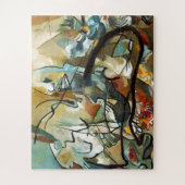 Kandinsky Komposition / Abstrakte Malerei Puzzle (Vertikal)