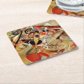 Kandinsky Komposition Abstrakte Malerei Rechteckiger Pappuntersetzer (angewinkelt)