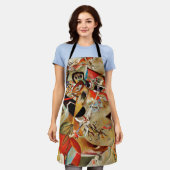 Kandinsky Komposition Abstrakte Malerei Schürze (Getragen)