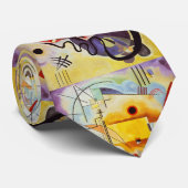 Kandinsky-Komposition Expressionistische Abstrakte Krawatte (Gerollt)