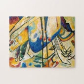 Kandinsky Komposition IV Abstraktes Kunstwerk Mode Puzzle (Horizontal)