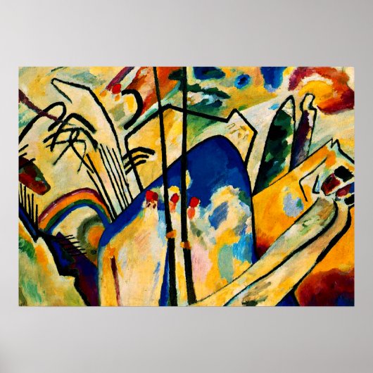 Kandinsky - Komposition IV Poster (Vorne)