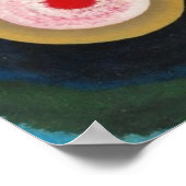 Kandinsky Komposition vertieft Impulsgemälde Poster (Ecke)