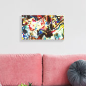 Kandinsky Komposition VI Canvas Print Leinwanddruck (Insitu (Wohnzimmer))