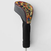 Kandinsky - Komposition VII Golf Headcover (angewinkelt)