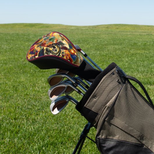 Kandinsky - Komposition VII Golf Headcover (In SItu)