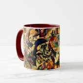 Kandinsky - Komposition VII Tasse (Vorderseite Links)