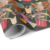 Kandinsky-Komposition X Abstrakt Geschenkpapier (Rolleneckpunkt)