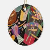Kandinsky-Komposition X Abstrakt Keramik Ornament (Links)