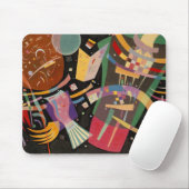 Kandinsky-Komposition X Abstrakt Mousepad (Mit Mouse)