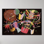 Kandinsky-Komposition X-Poster Poster (Vorne)