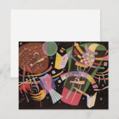 Kandinsky Komposition X Postkarte (Vorne/Hinten)