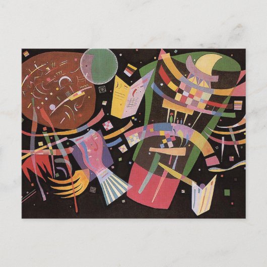 Kandinsky Komposition X Postkarte (Vorderseite)