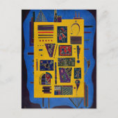 Kandinsky - Konglomerat Postkarte (Vorderseite)