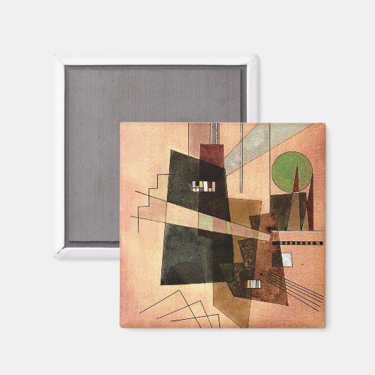 Kandinsky - konzentrisch magnet (Vorderseite/Rückseite)