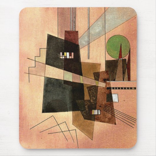Kandinsky - konzentrisch mousepad (Vorne)